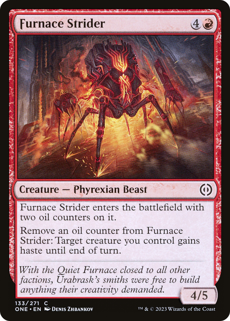 Furnace Strider [Phyrexia: All Will Be One] - Evolution TCG