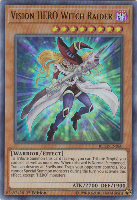 Vision Hero Witch Raider [BLHR-EN060] Ultra Rare - Evolution TCG