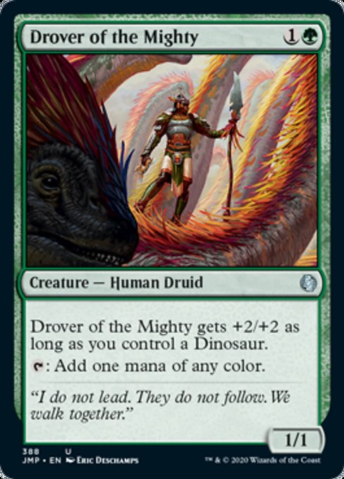 Drover of the Mighty [Jumpstart] - Evolution TCG