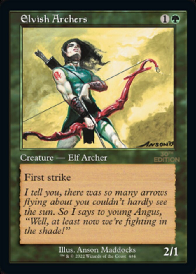 Elvish Archers (Retro) [30th Anniversary Edition] - Evolution TCG