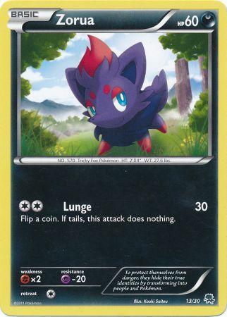 Zorua (13/30) [Black & White: Trainer Kit - Zoroark] - Evolution TCG