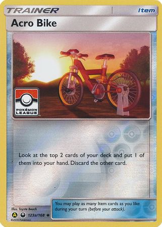 Acro Bike (123a/168) (League Promo) [Sun & Moon: Celestial Storm] - Evolution TCG