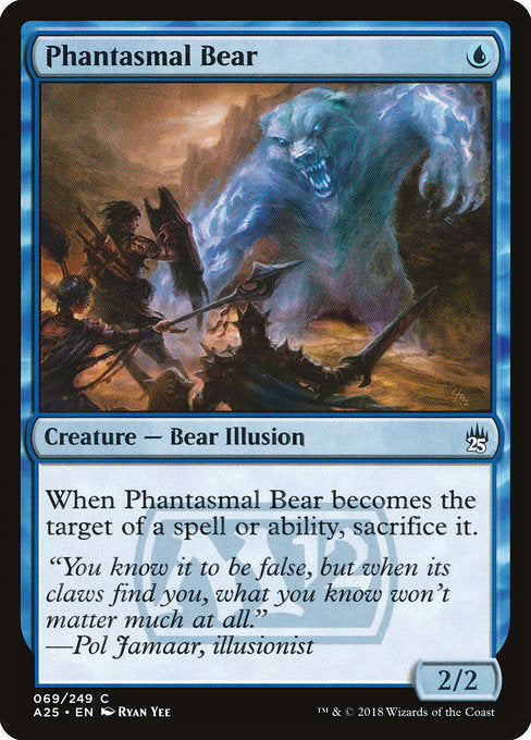 Phantasmal Bear [Masters 25] - Evolution TCG