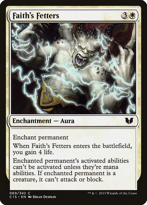 Faith's Fetters [Commander 2015] - Evolution TCG