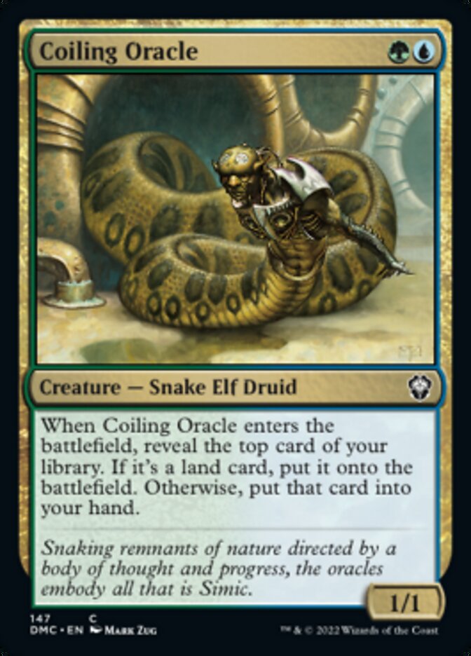 Coiling Oracle [Dominaria United Commander] - Evolution TCG
