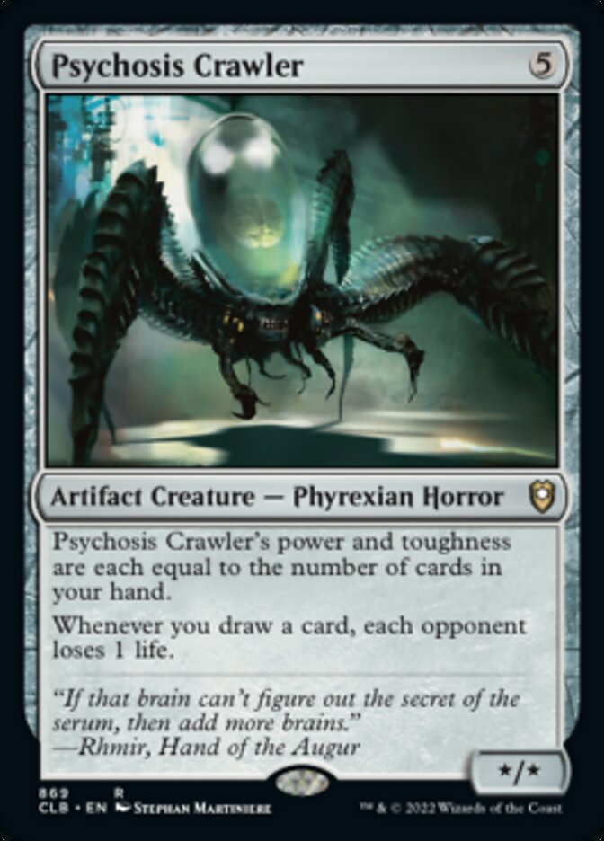 Psychosis Crawler [Commander Legends: Battle for Baldur's Gate] - Evolution TCG