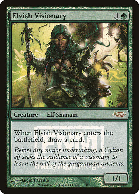 Elvish Visionary [Friday Night Magic 2010] - Evolution TCG