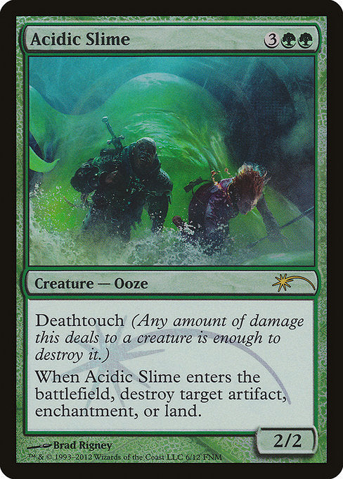 Acidic Slime [Friday Night Magic 2012] - Evolution TCG