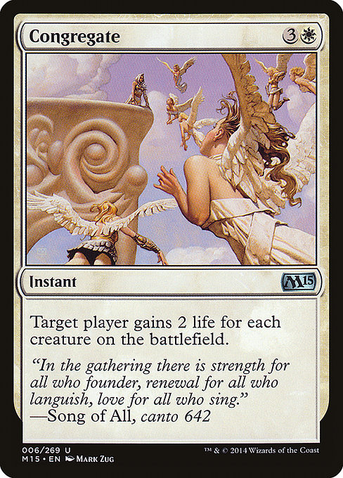 Congregate [Magic 2015] - Evolution TCG