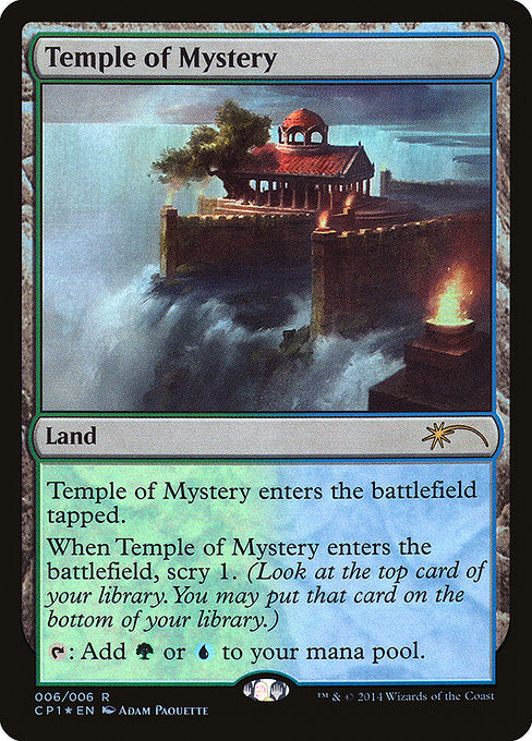 Temple of Mystery [Magic 2015 Clash Pack] - Evolution TCG