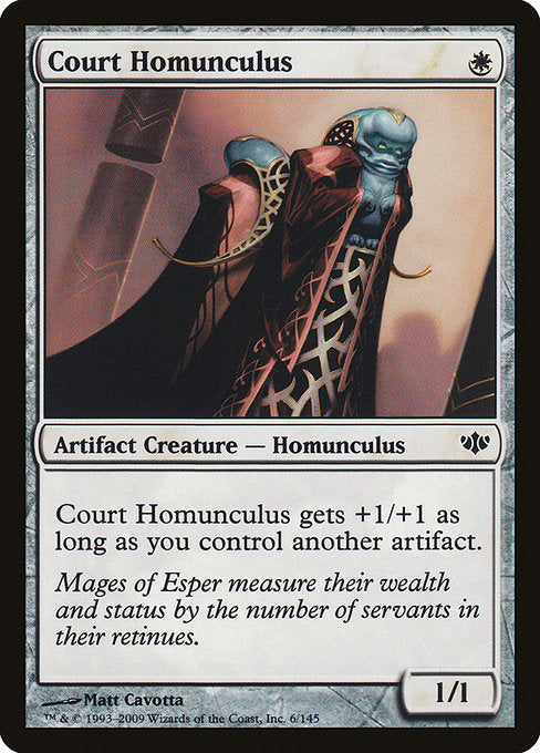 Court Homunculus [Conflux] - Evolution TCG