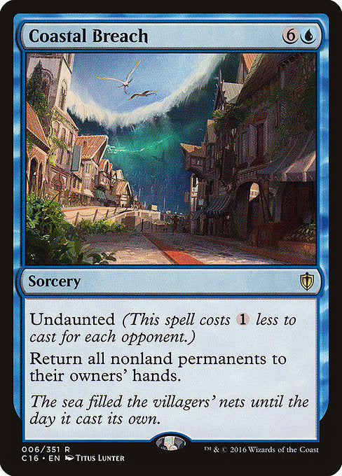 Coastal Breach [Commander 2016] - Evolution TCG