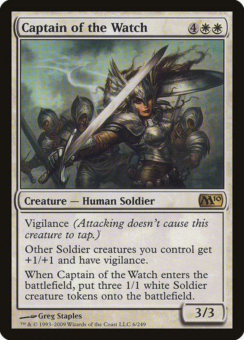 Captain of the Watch [Magic 2010] - Evolution TCG