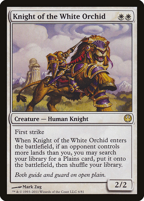 Knight of the White Orchid [Duel Decks: Knights vs. Dragons] - Evolution TCG