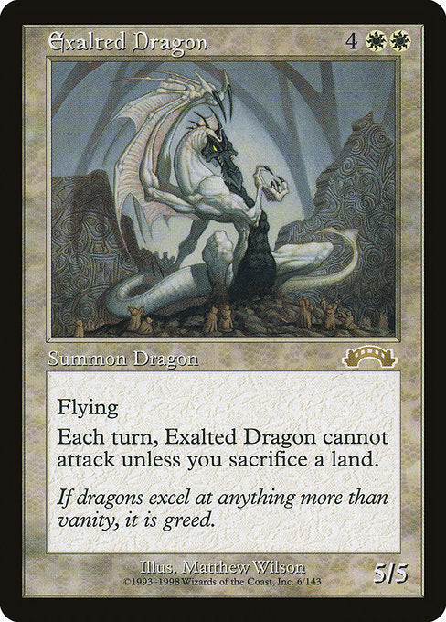 Exalted Dragon [Exodus] - Evolution TCG