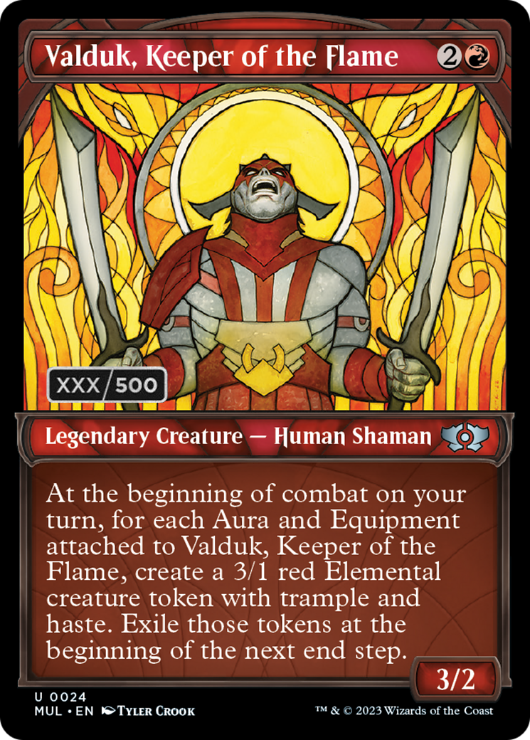 Valduk, Keeper of the Flame (Serialized) [Multiverse Legends] - Evolution TCG