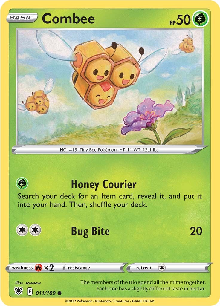 Combee (011/189) [Sword & Shield: Astral Radiance] - Evolution TCG