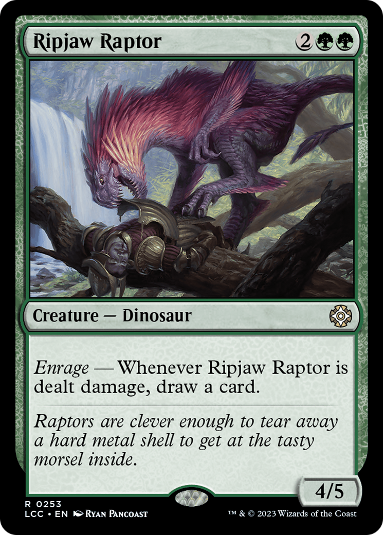 Ripjaw Raptor [The Lost Caverns of Ixalan Commander] - Evolution TCG