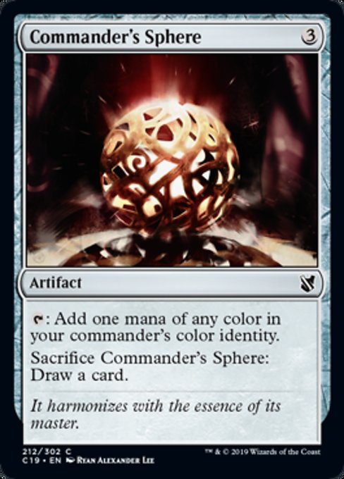 Commander's Sphere [Commander 2019] - Evolution TCG