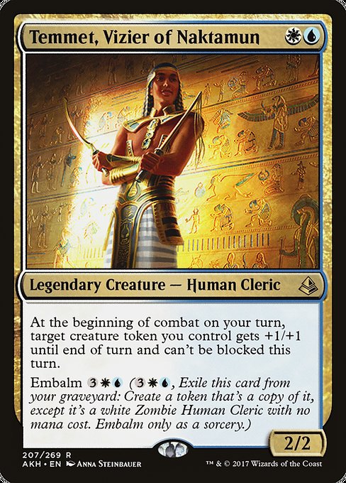 Temmet, Vizier of Naktamun [Amonkhet] - Evolution TCG