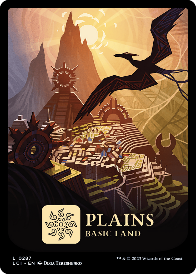 Plains (0287) [The Lost Caverns of Ixalan] - Evolution TCG
