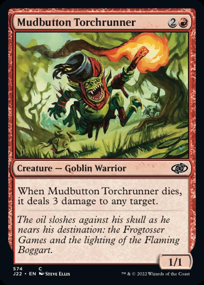 Mudbutton Torchrunner [Jumpstart 2022] - Evolution TCG