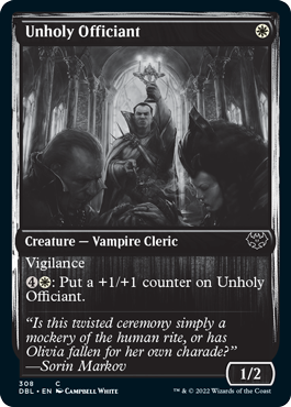 Unholy Officiant [Innistrad: Double Feature] - Evolution TCG