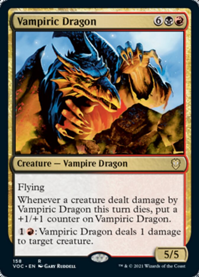Vampiric Dragon [Innistrad: Crimson Vow Commander] - Evolution TCG