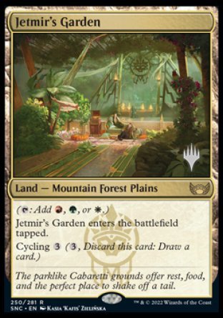Jetmir's Garden (Promo Pack) [Streets of New Capenna Promos] - Evolution TCG