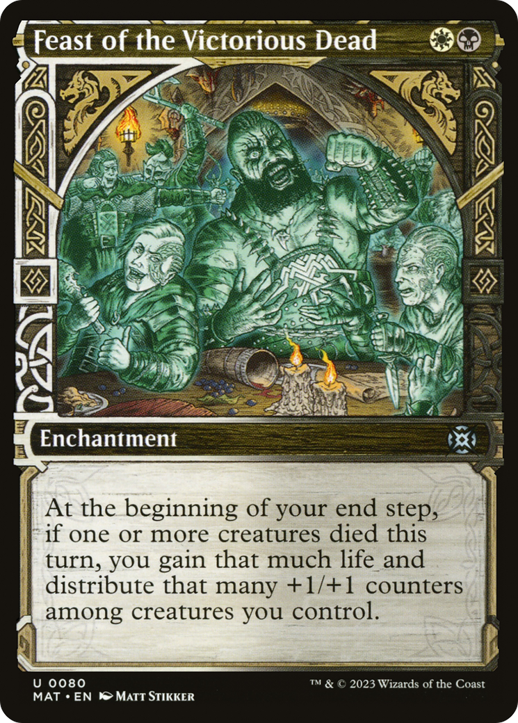 Feast of the Victorious Dead (Showcase) [March of the Machine: The Aftermath] - Evolution TCG