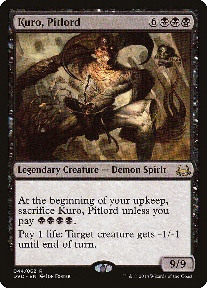 Kuro, Pitlord (Divine vs. Demonic) [Duel Decks Anthology] - Evolution TCG