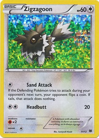 Zigzagoon (11/12) [McDonald's Promos: 2015 Collection] - Evolution TCG