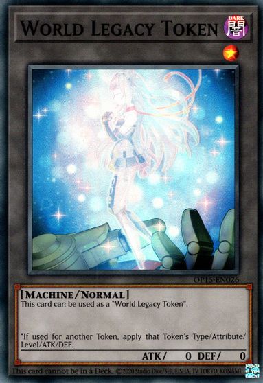 World Legacy Token [OP15-EN026] Super Rare - Evolution TCG