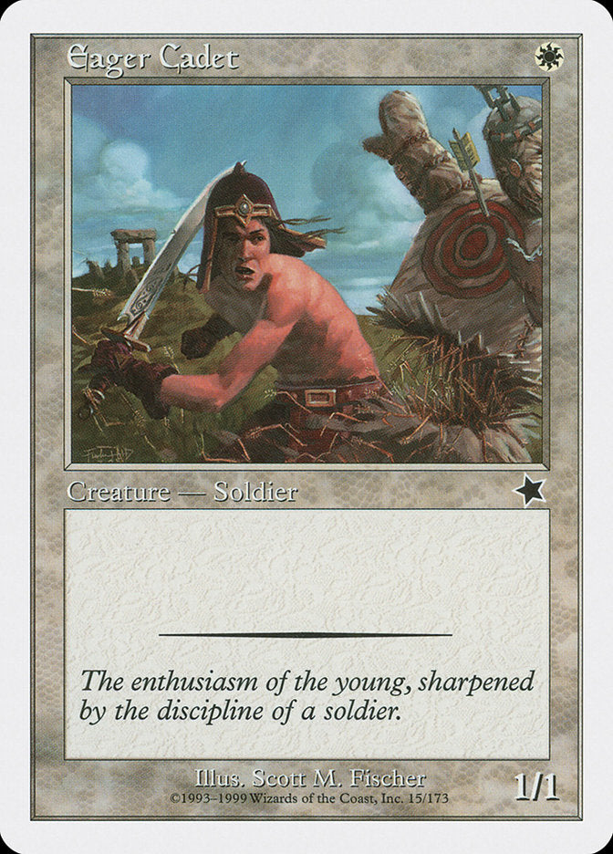 Eager Cadet [Starter 1999] - Evolution TCG