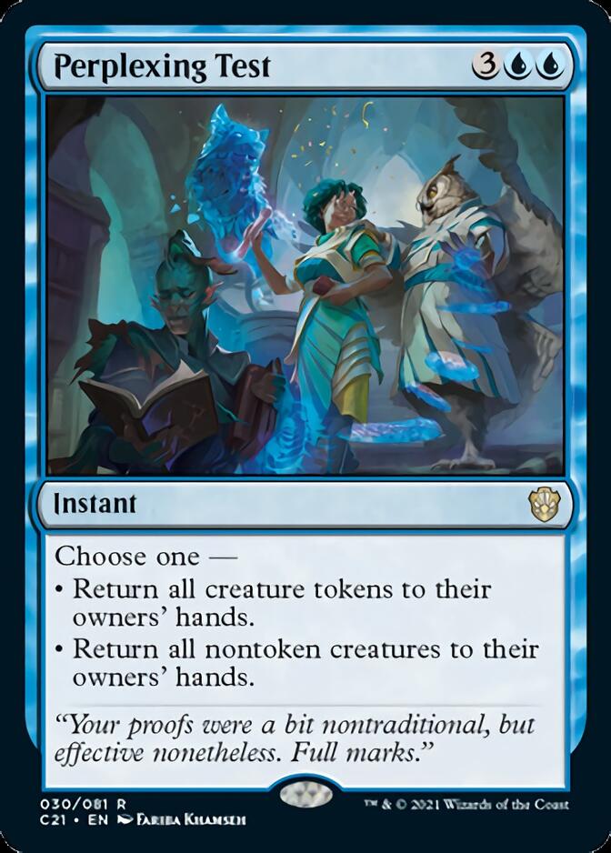 Perplexing Test [Commander 2021] - Evolution TCG