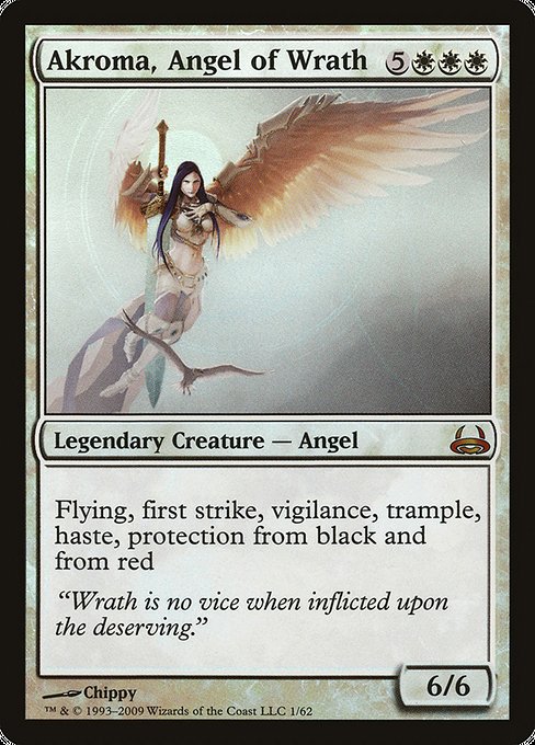 Akroma, Angel of Wrath [Duel Decks: Divine vs. Demonic] - Evolution TCG