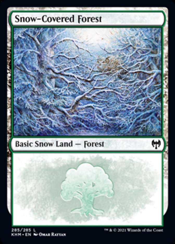 Snow-Covered Forest (285) [Kaldheim] - Evolution TCG