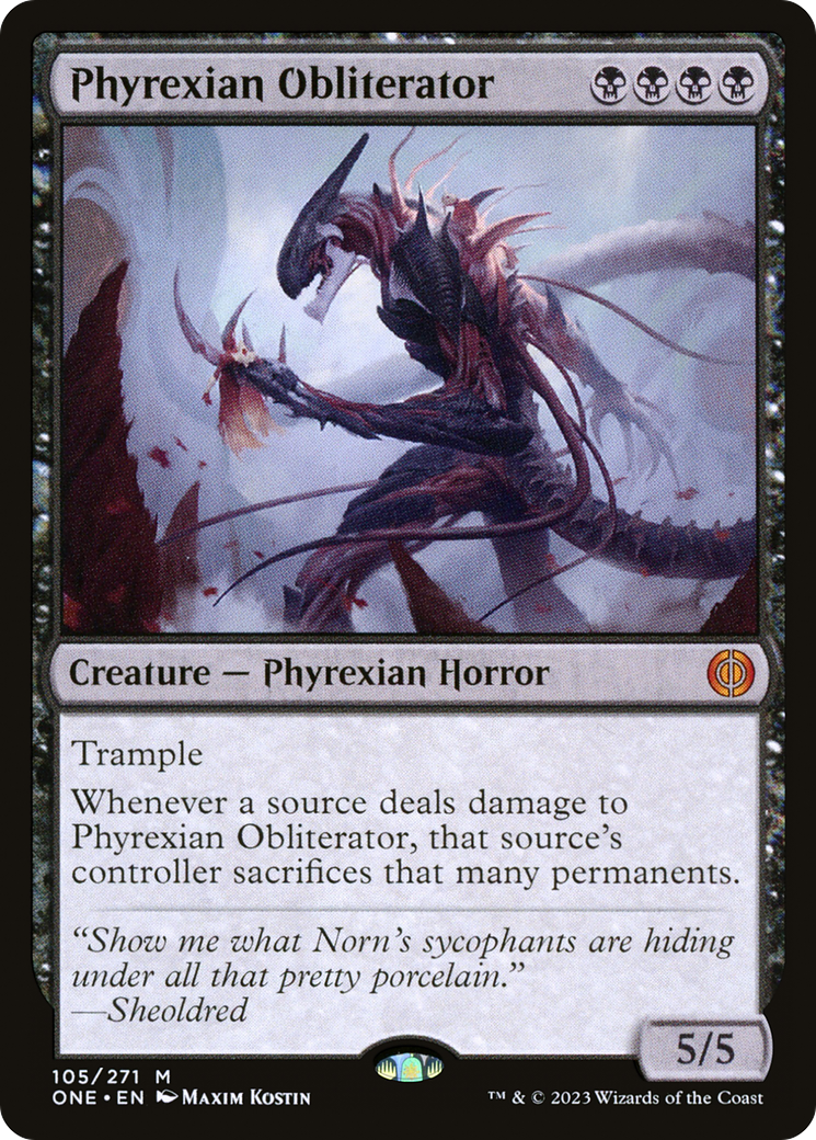 Phyrexian Obliterator [Phyrexia: All Will Be One] - Evolution TCG