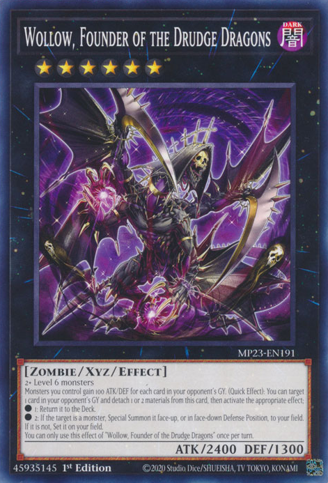 Wollow, Founder of the Drudge Dragons [MP23-EN191] Common - Evolution TCG
