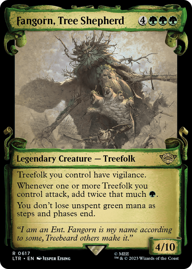 Fangorn, Tree Shepherd [The Lord of the Rings: Tales of Middle-Earth Showcase Scrolls] - Evolution TCG