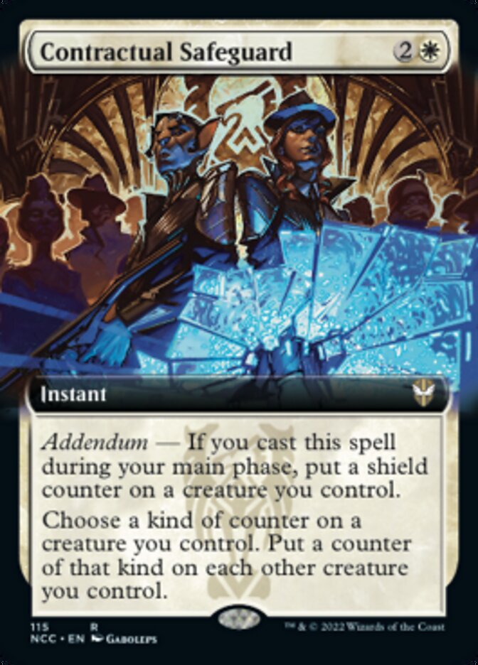 Contractual Safeguard (Extended Art) [Streets of New Capenna Commander] - Evolution TCG