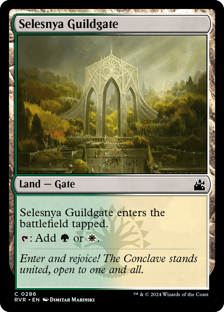 Selesnya Guildgate [Ravnica Remastered] - Evolution TCG