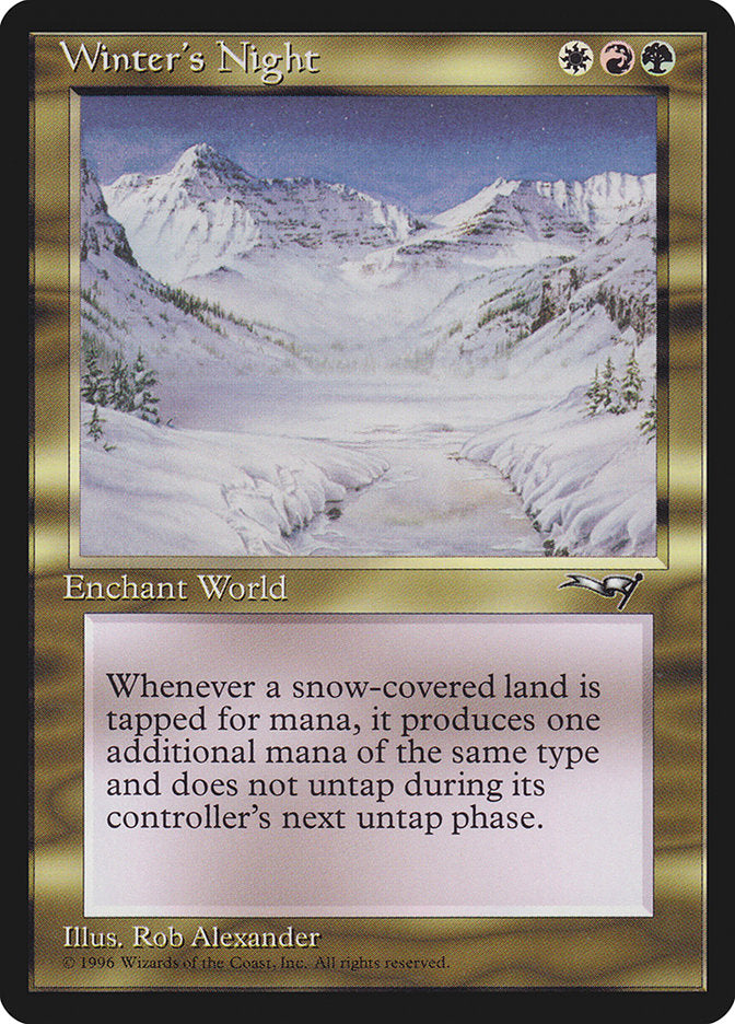 Winter's Night [Alliances] - Evolution TCG