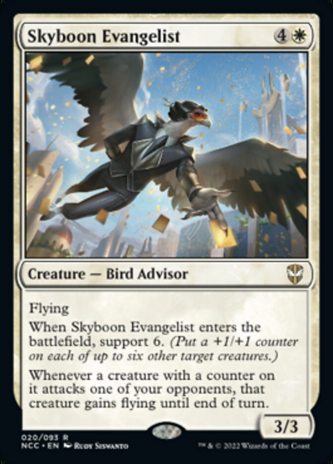 Skyboon Evangelist [Streets of New Capenna Commander] - Evolution TCG