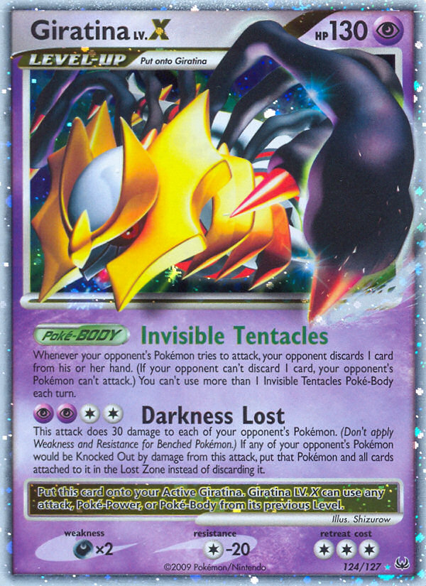 Giratina LV.X (124/127) [Platinum: Base Set] - Evolution TCG