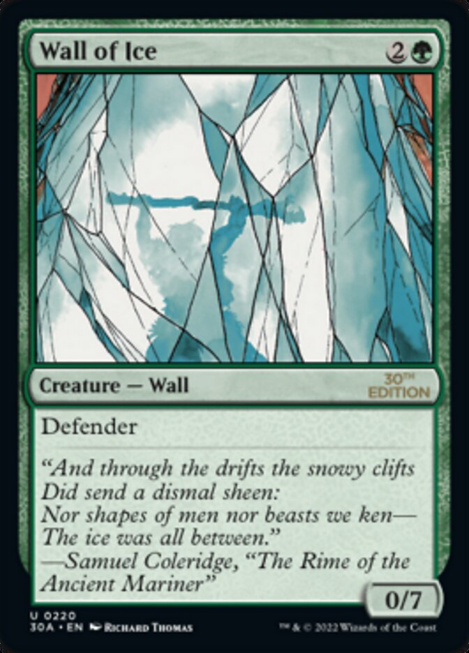 Wall of Ice [30th Anniversary Edition] - Evolution TCG