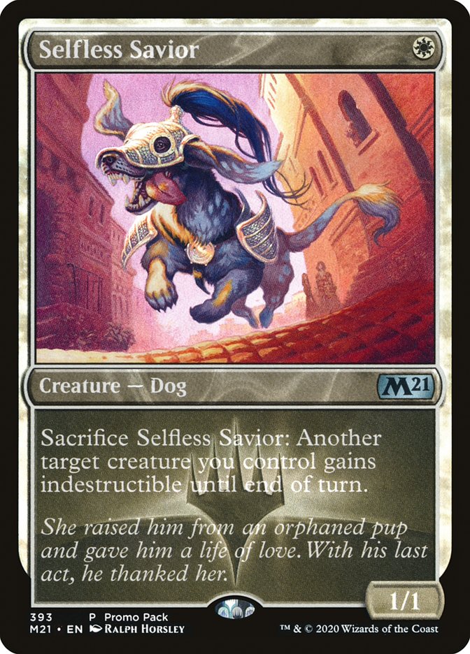 Selfless Savior (Promo Pack) [Core Set 2021 Promos] - Evolution TCG