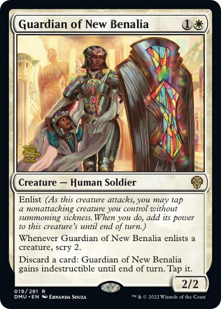 Guardian of New Benalia [Dominaria United Prerelease Promos] - Evolution TCG