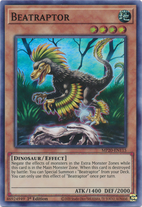 Beatraptor [MP20-EN115] Super Rare - Evolution TCG