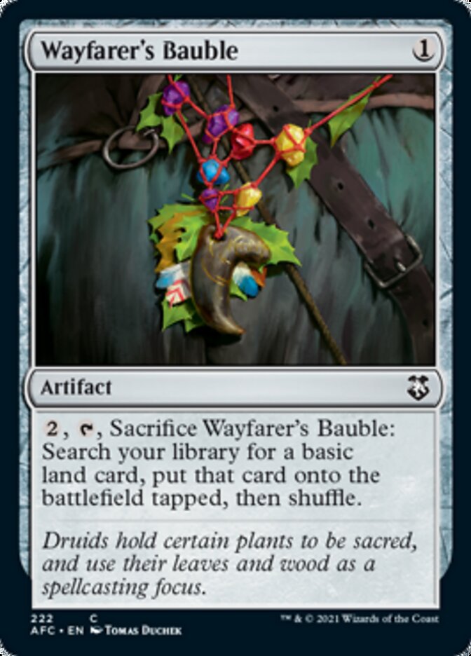 Wayfarer's Bauble [Dungeons & Dragons: Adventures in the Forgotten Realms Commander] - Evolution TCG